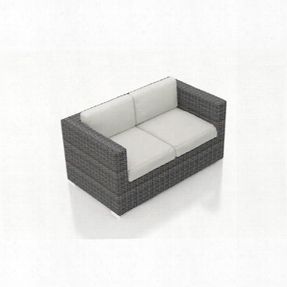 Harmonia Living District Patio Loveseat In Canvas Natural