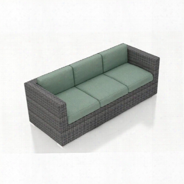 Harmonia Living District Patio Sofa In Canvas Spa