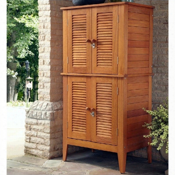 Home Styles Montego Bay Four Door Multi-purpose Storage Cabinet