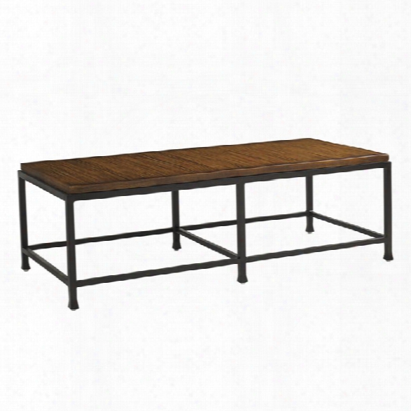 Tommy Bahama Ocean Club Pacifica Patio Coffee Table In Sienna