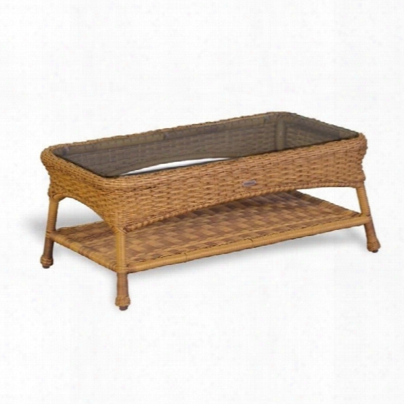 Tortuga Sea Pines Outdoor Coffee Table In Mojave
