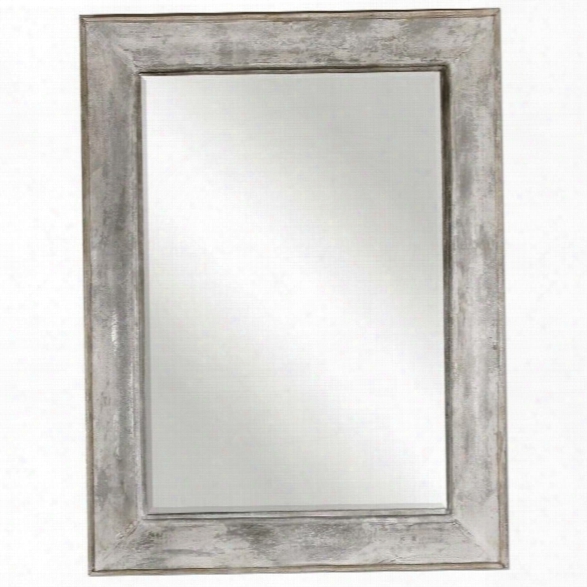 Uttermost Morava Rust Aged Gray Mirror