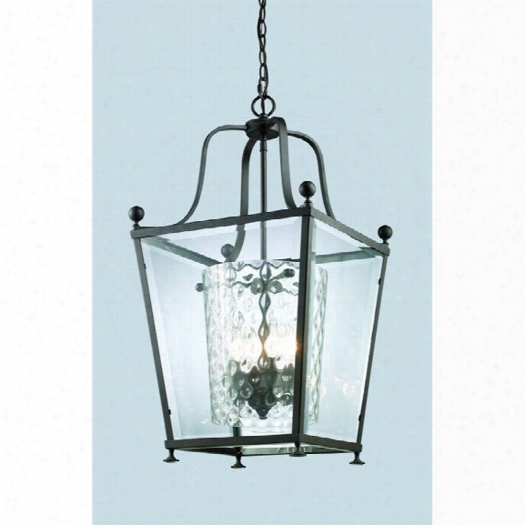 Z-lite Ashbury 3 Light Pendant In Bronze