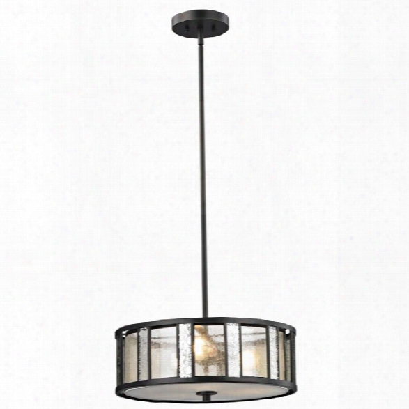 Z-lite Juturna 18 3 Light Square Pendant In Bronze