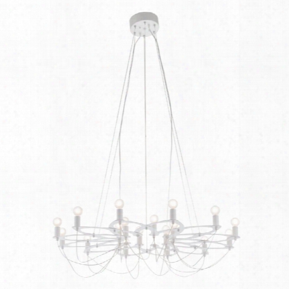 Zuo Scala Pendant In White