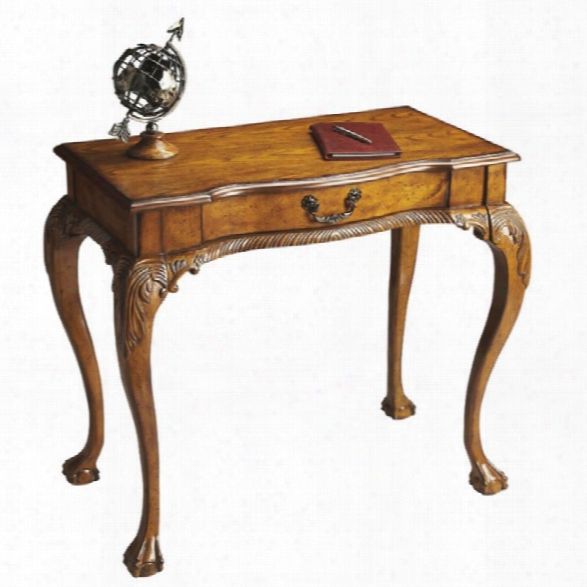 Butler Specialty Masterpiece Writing Desk In Vintage Oak