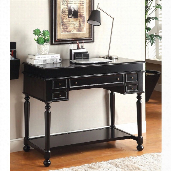 Furniture Of America Rupert Writing Desk In Black