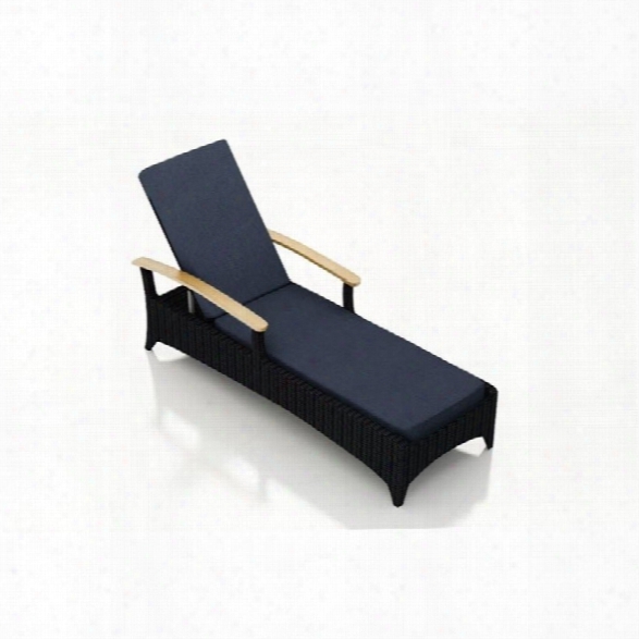 Harmonia Living Arbor Patio Chaise Lounge In Spectrum Indigo