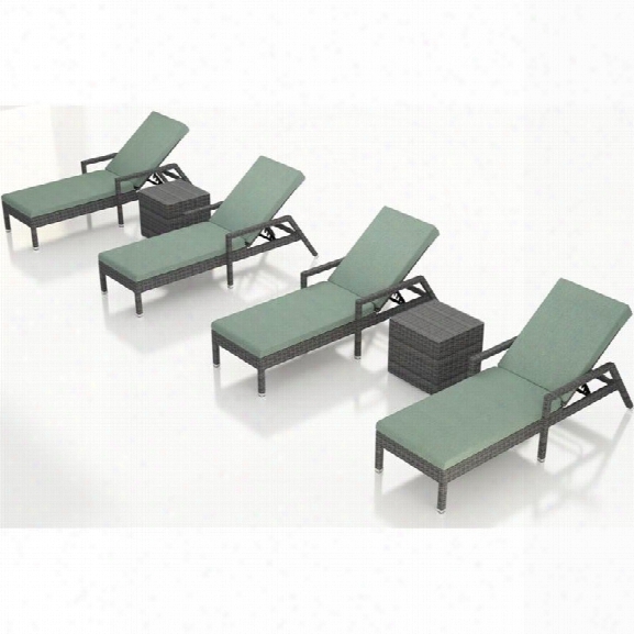 Harmonia Living District 6 Piece Patio Lounge Set In Canvas Spa