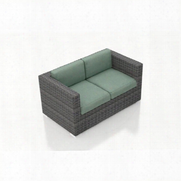 Harmonia Living District Patio Loveseat In Canvas Spa