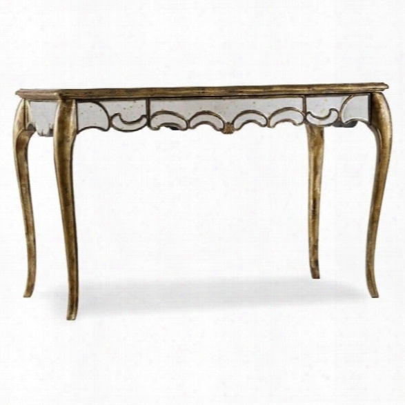 Hooker Furniture 48 Mirrored Writing Desk