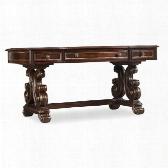 Hooker Furniture Grand Palais 66 Writing Desk In Dark Walnut