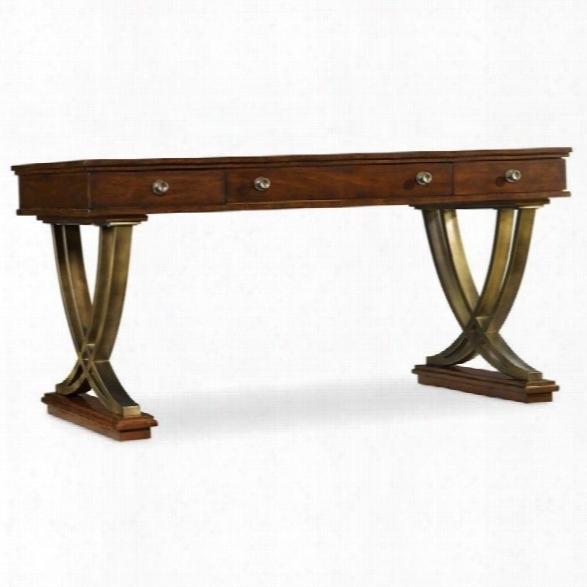 Hooker Furniture Palisade Writing Desk In Walnut