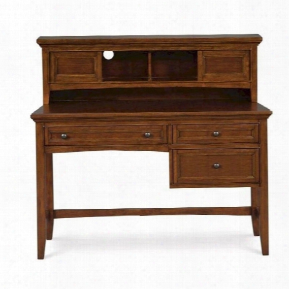 Magnussen Riley Wood Desk In Cherry Finish