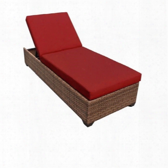 Tkc Laguna Wicker Patio Lounges In Terracotta