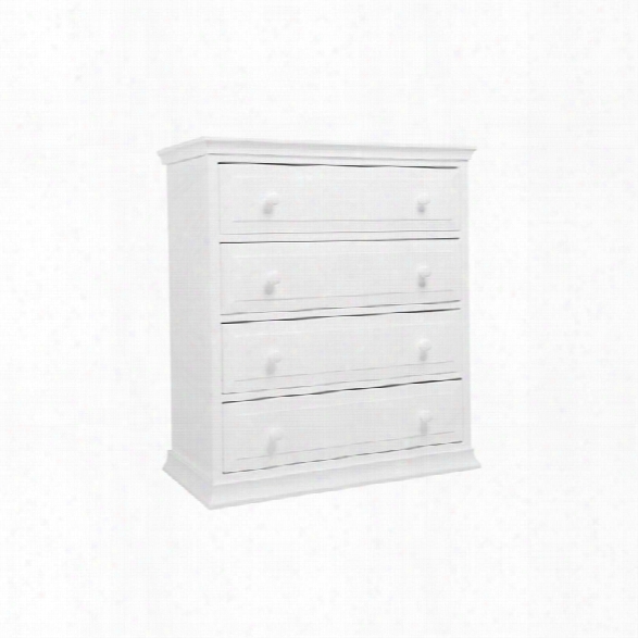 Davinci Signature 4 Drawer Chest In White