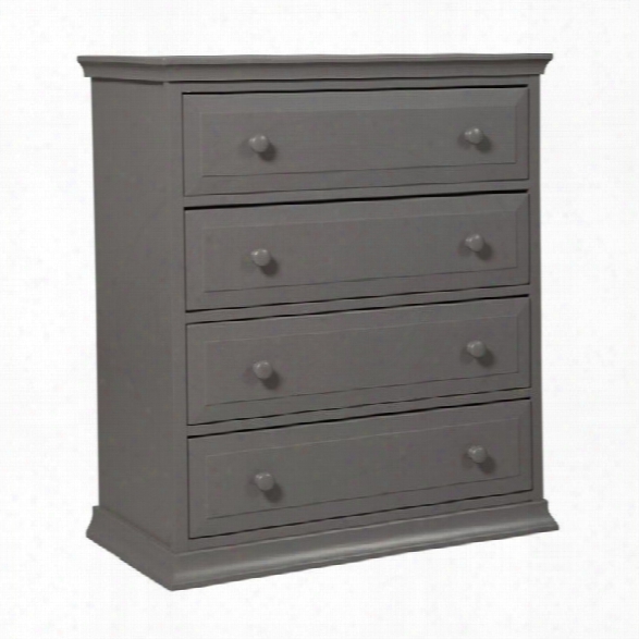 Davinci Signature 4 Drawer Tall Dresser In Slate