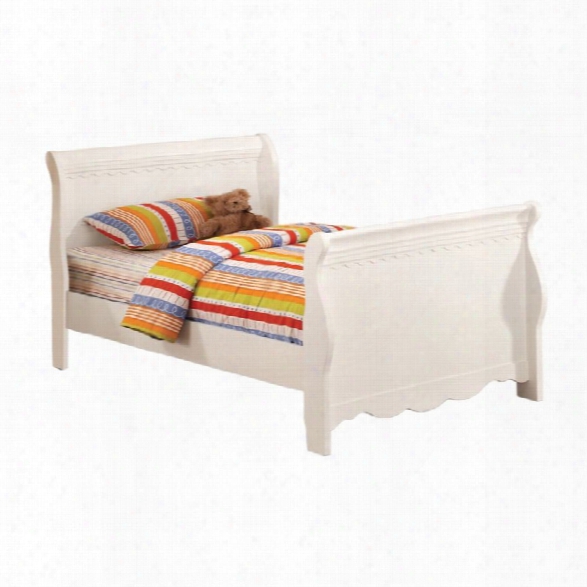 Furniture Of America Trinityfull Sleigh Bed In White