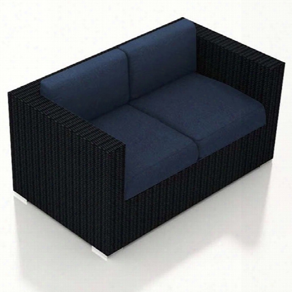 Harmonia Living Urbana Patio Loveseat In Spectrum Indigo