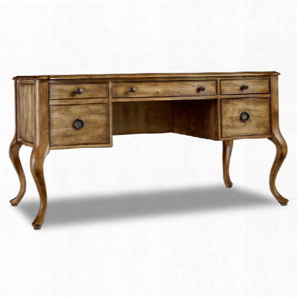 Hooker Furniture Archivist Writing Desk In Toffee