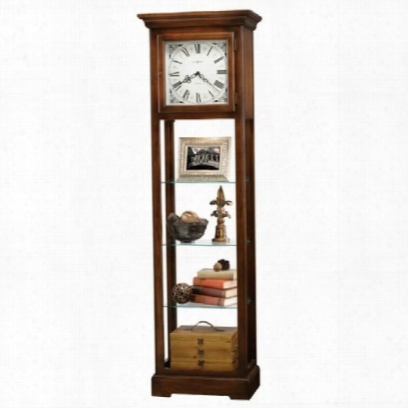 Howard Miller Le Rose Curio Display Cabinet Clock