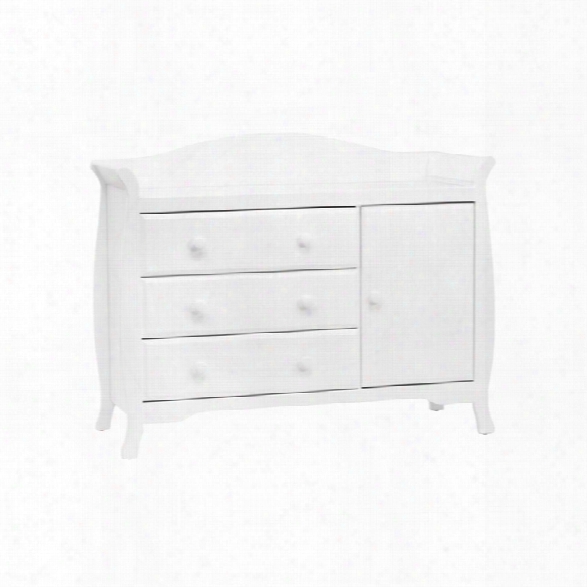 Million Dollar Baby Classic Ashbury Combo Dresser In White