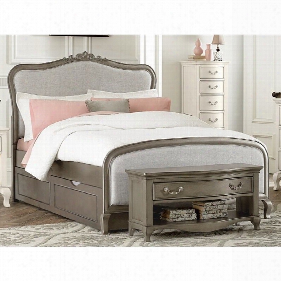 Ne Kids Kensington Katherine Full Upholstered Bed With Trundle