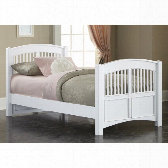 Ne Kids Walnut Street Hayden Twin Bed In White