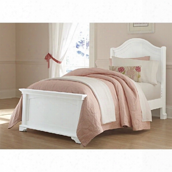 Ne Kids Walnut Street Morgan Twin Arch Bed In White