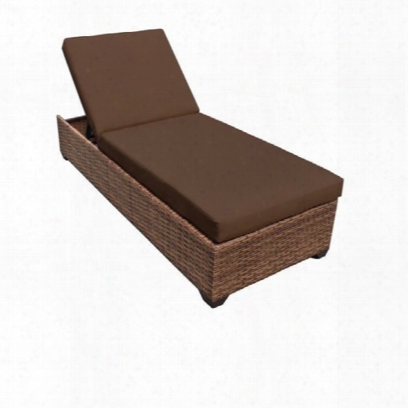 Tkc Laguna Wicker Patio Lounges In Cocoa