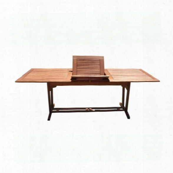 Vifah Outdokr Airblade Rectangular Extension Table