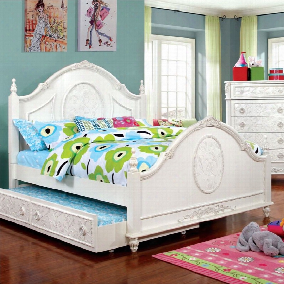 Furniture Of America Aneissa Full Kids Bed In White