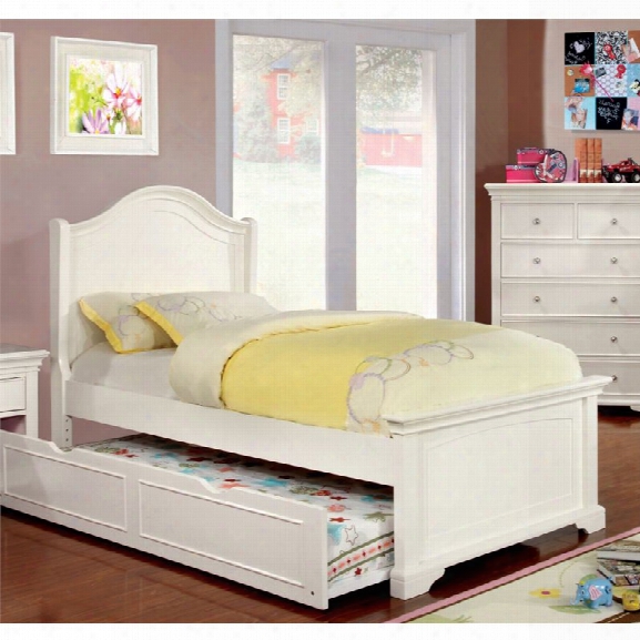 Furniture Of America Gillis Full Bed In White