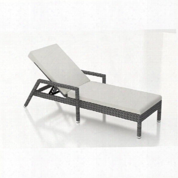 Harmonia Living District Patio Chaise Lounge In Canvas Natural