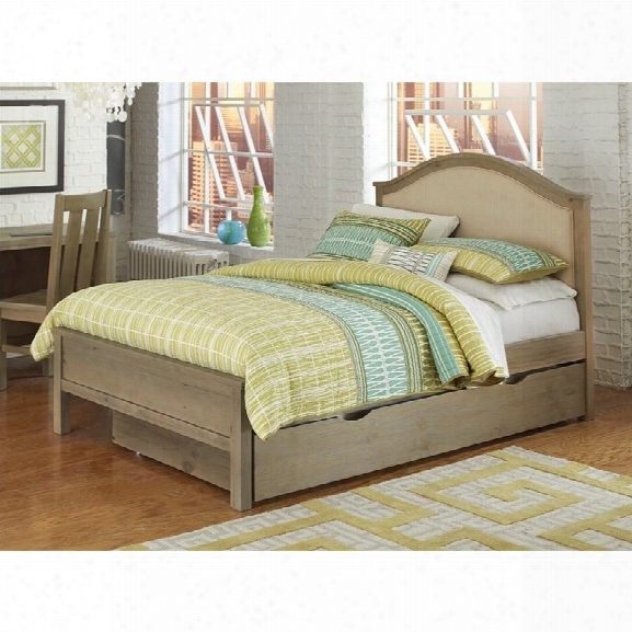 Ne Kids Highlands Bailey Full Upholstered Bed With Trundle