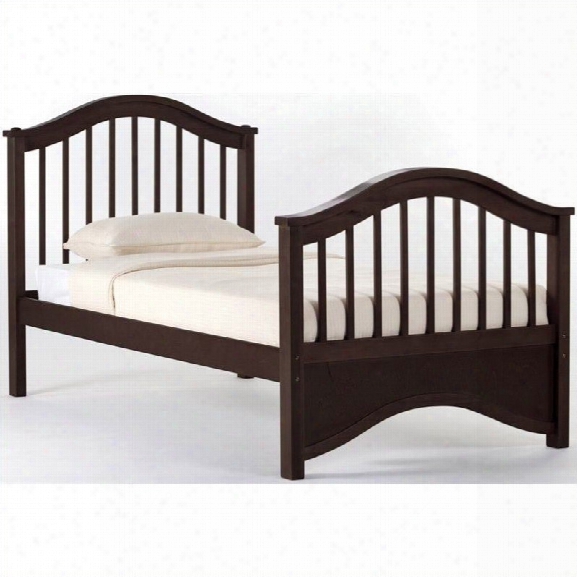 Ne Kids School House Jordan Bed In Chocolate-twin