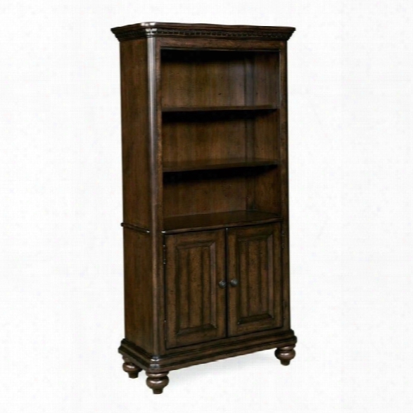 Smartstuff Paula Deen Guys 3 Shelf Wood Bookcase In Molasses