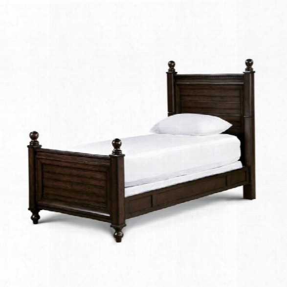 Smartstuff Paula Deen Guys Reading Twin Size Bed In Molasses