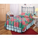 Hillsdale Molly Twin Poster Bed with Trundle in Blue