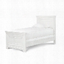 Smartstuff Classics 4.0 Panel Bed in Summer White-Twin