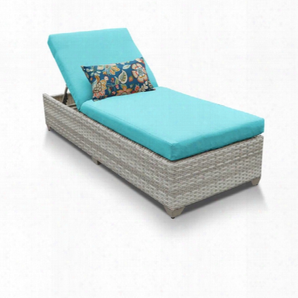 Tkc Fairmont Patio Chaise Loung Ein Turquoise