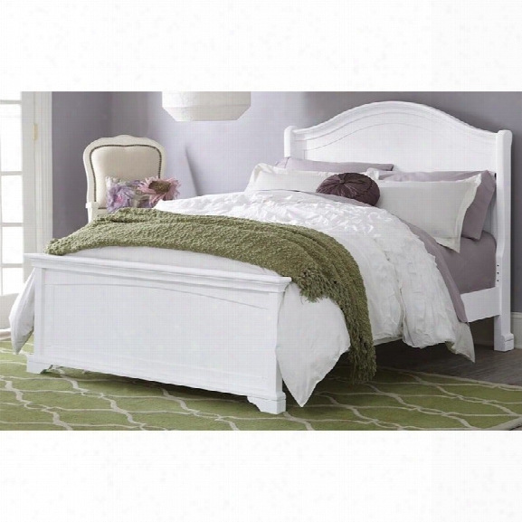 Ne Kids Walnut Street Morgan Full Arch Bed In White