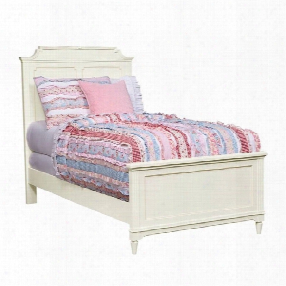 Stone & Leigh Clementine Court Twin Panel Bed In  Frosting