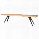 Nuevo Vega Dining Bench in Raw Oak