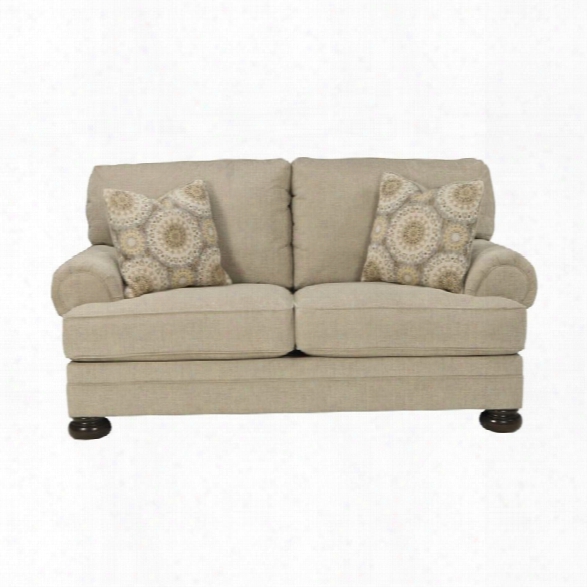 Ashley Quarry Hill Loveseat In Quartz