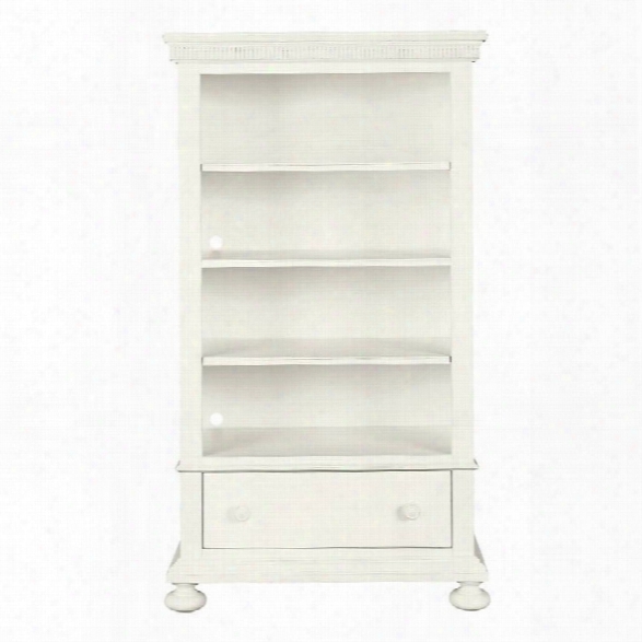 Stone & Leigh Smiling Hill 4 Shelf Bookcase In Marshmallow