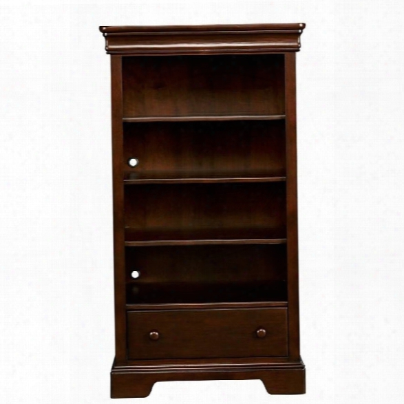 Stone & Leigh Teaberry Lane 4 Shelf Bookcase In Midnight Cherry