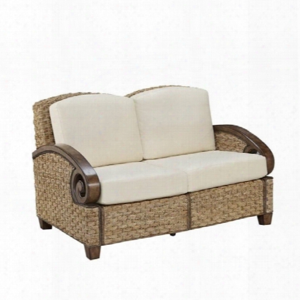 Home Styles Cabana Banana Iii Love Seat In Honey