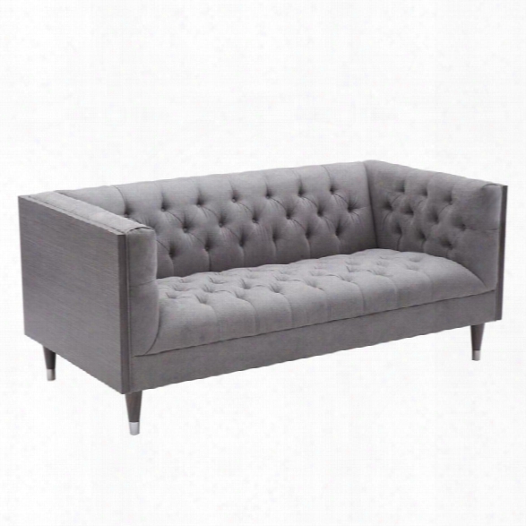 Armen Living Bellagio Loveseat In Mist