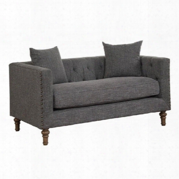 Coaster Ellery Loveseat In Gray